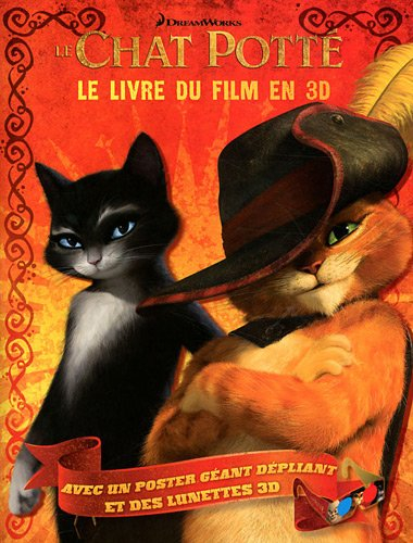 Le Chat Potté : le livre du film en 3D