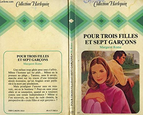Pour trois filles et sept garçons (Collection Harlequin)