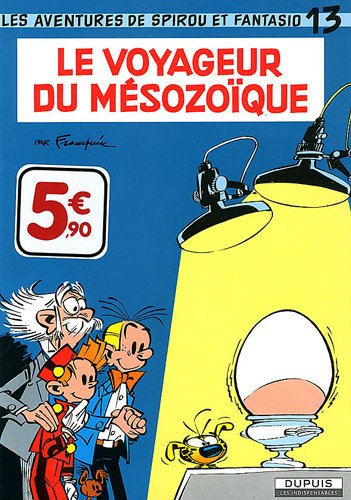 spirou et fantasio t.13le voyageur du mésozoïque