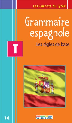 Grammaire espagnole terminale : les règles de base