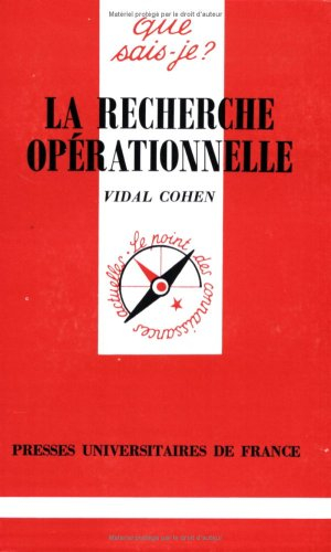 La Recherche opérationnelle