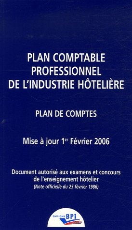Nouveau plan comptable hôtelier