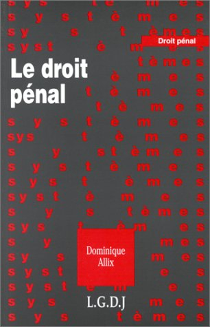 Le droit pénal