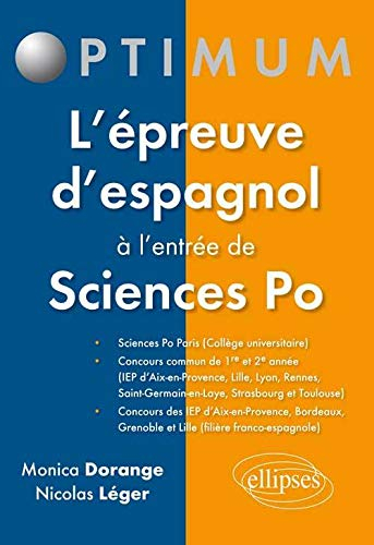 L'épreuve d'espagnol à l'entrée de Sciences Po