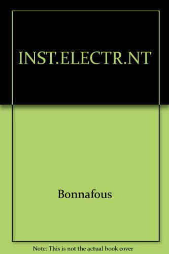 Installations électriques et électrodomestiques