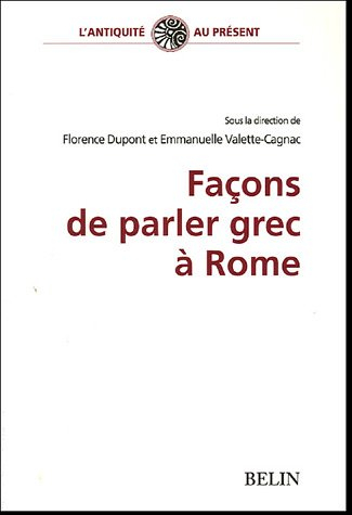 Façons de parler grec à Rome
