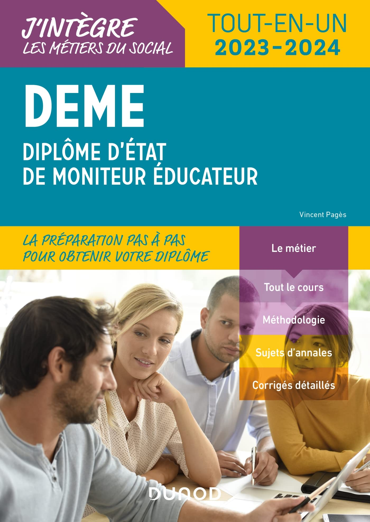 DEME : diplôme d'Etat de moniteur éducateur : tout-en-un 2023-2024