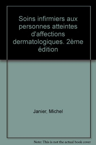 nouveaux cahiers de l'infirmière, tome 24 : soins infirmiers aux personnes atteintes d'affections de