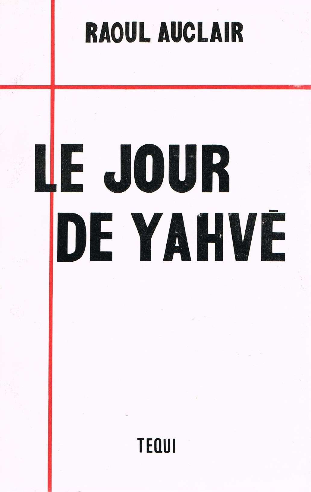 Le jour de Yahvé