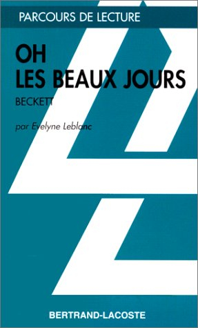 Oh les beaux jours, Beckett