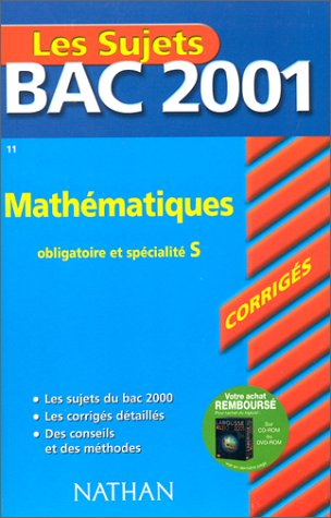 Maths obligatoire et spécialité S