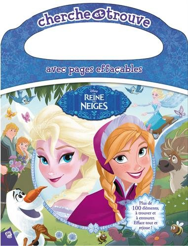 La reine des neiges : cherche et trouve avec pages effaçables