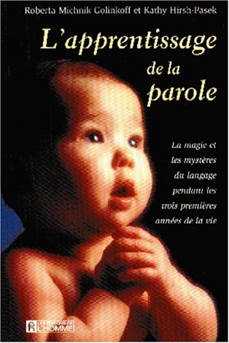 l'apprentissage de la parole