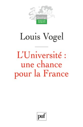 L'université : une chance pour la France