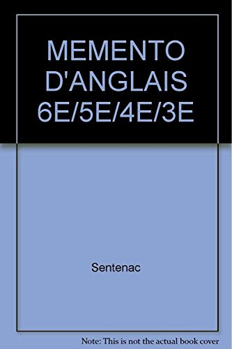 Mémento d'anglais : 6e-5e-4e-3e