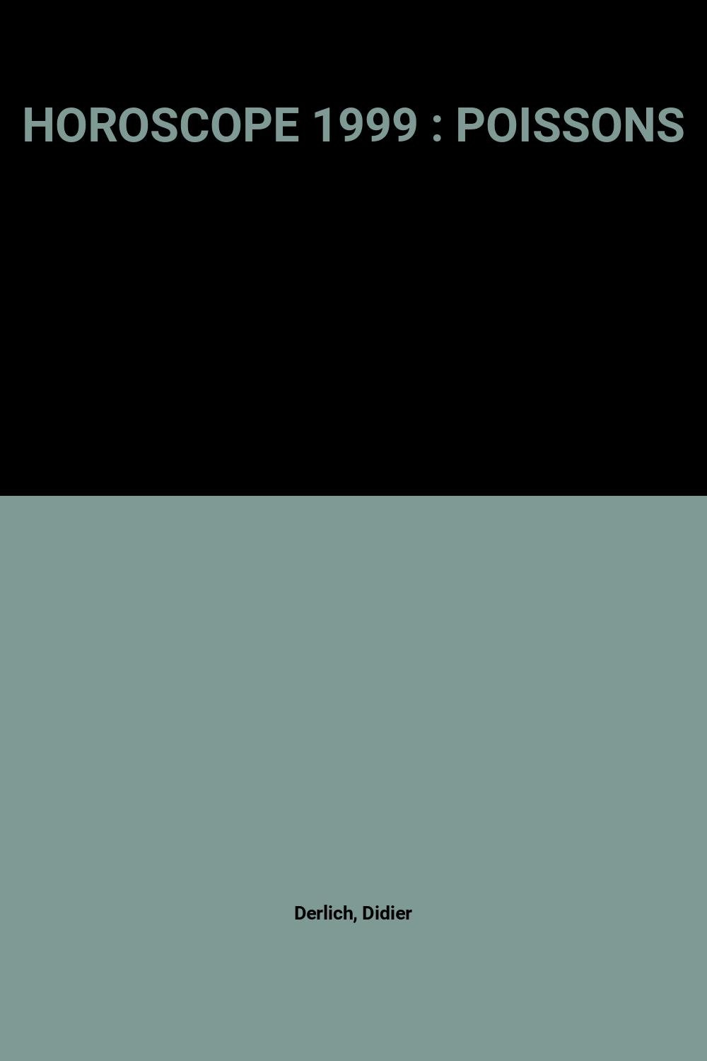 Poissons 1999