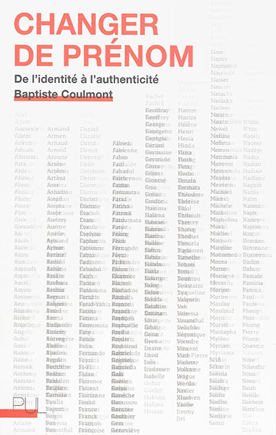 Changer de prénom : de l'identité à l'authenticité