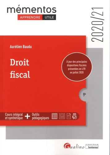 Droit fiscal : 2020-2021