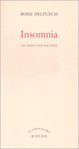 Insomnia : une traduction nocturne