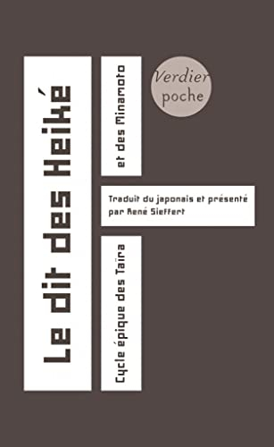 Le dit des Heiké : cycle épique des Taïra et des Minamoto