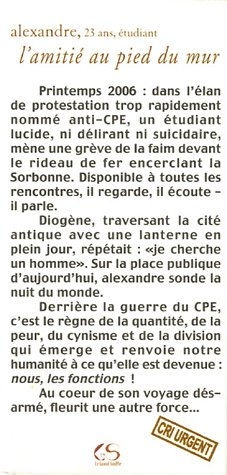 L'amitié au pied du mur