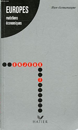 europes, mutations economiques