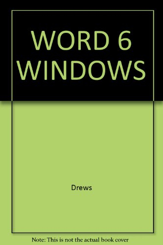Word 6 pour Windows