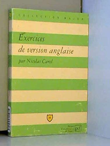 exercices de version anglaise