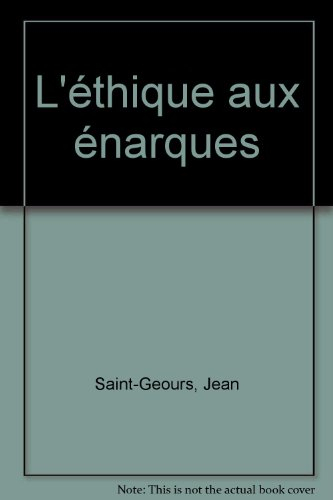 Ethique aux énarques
