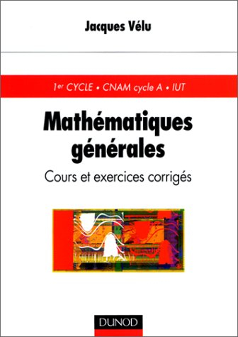 mathématiques générales