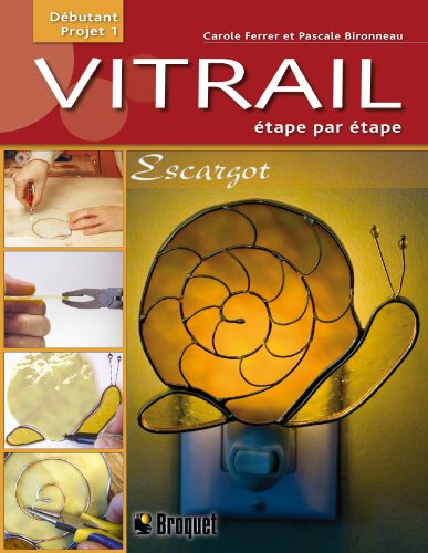 Vitrail étape par étape : Escargot, débutant projet 1