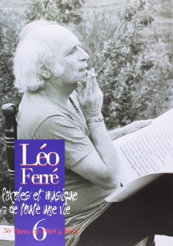 ferre leo l'integrale vol.6 1969/1972