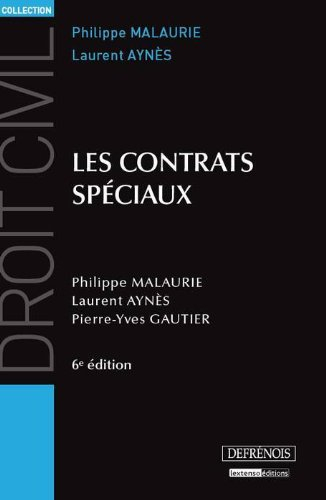 Les contrats spéciaux