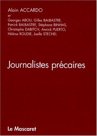 Journalistes précaires