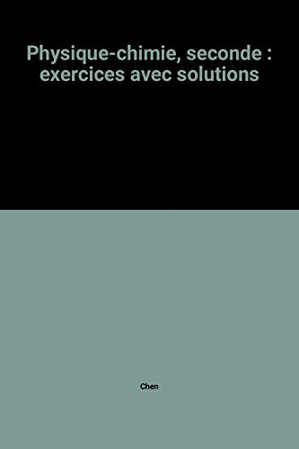 Physique chimie : 2e