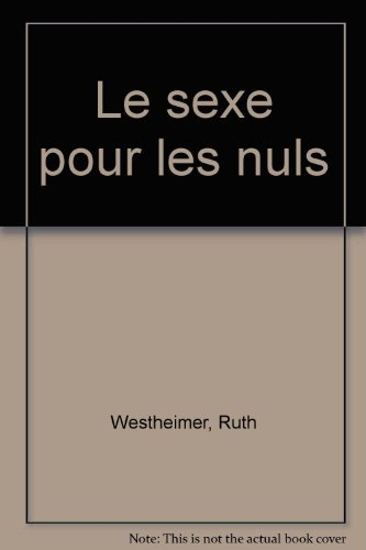 Le sexe pour les nuls