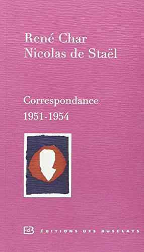 Correspondance : 1951-1954