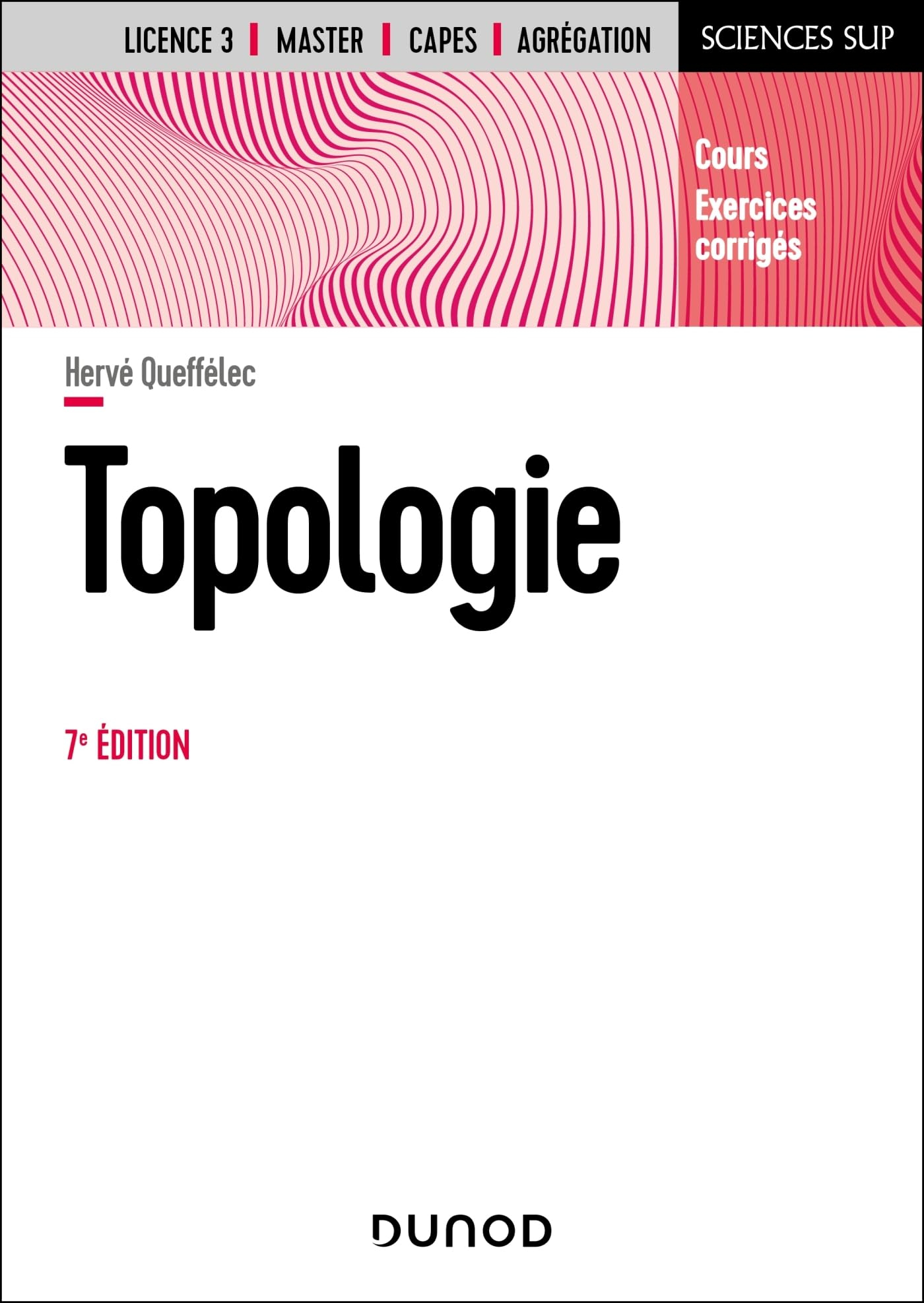 Topologie : cours et exercices corrigés
