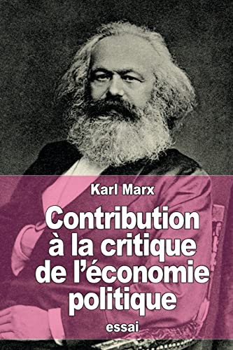 Contribution à la critique de l?économie politique