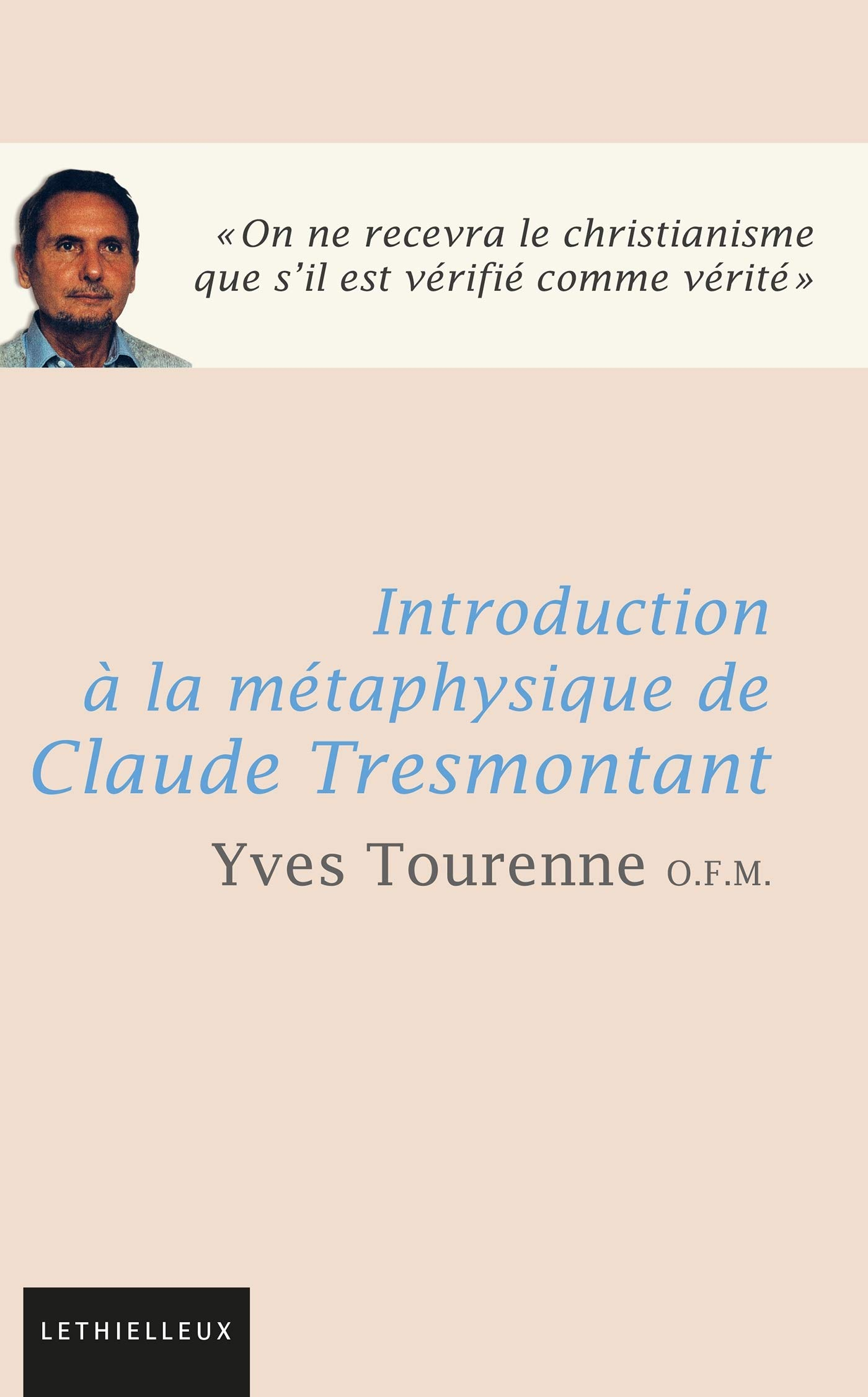 Introduction à la métaphysique de Claude Tresmontant : pour une recherche d'articulation entre scien