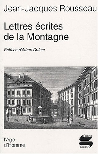 Lettres écrites de la montagne