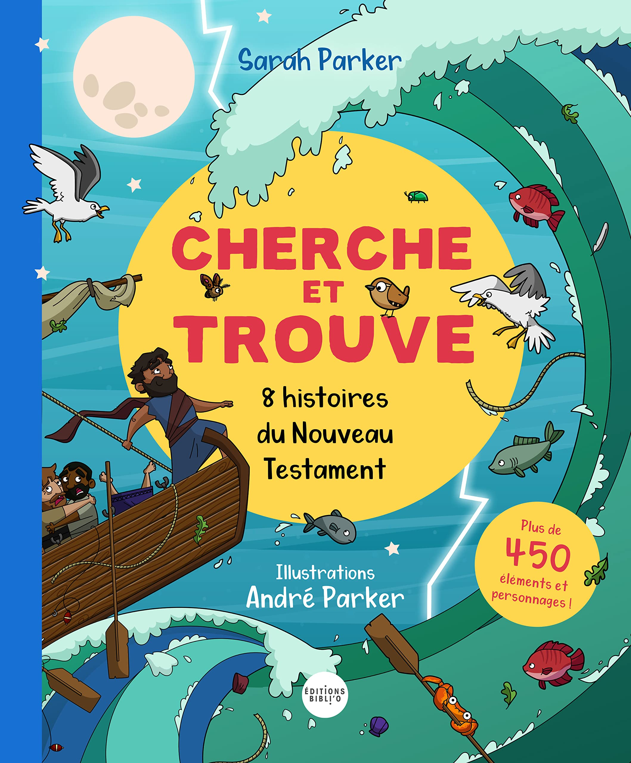 8 histoires du Nouveau Testament: Cherche et trouve