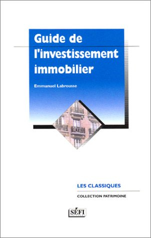 guide de l'investissement immobilier