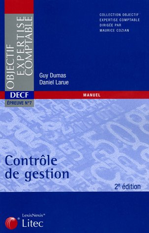 Contrôle de gestion : DECF, épreuve n° 7