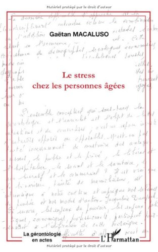 Le stress chez les personnes âgées