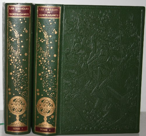 les oracles de michel de nostredame dit nostradamus en 2 volumes