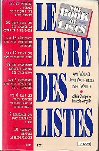 Le livre des listes