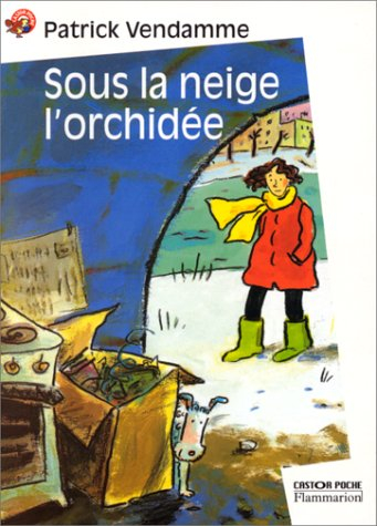 Sous la neige l'orchidée