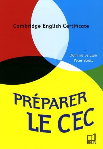Préparer le CEC : Cambridge English Certificate