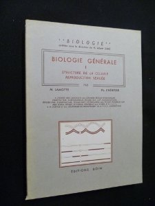biologie générale, i structure de la cellule reproduction sexuée